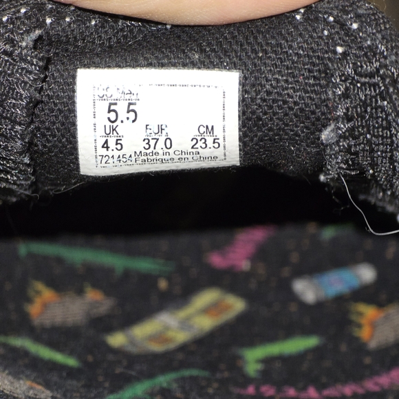 Rare Limited Vans Florideah Swampfest Slip-On BMX PopCush Pro Shoes Size 5.5 - Picture 7 of 7